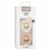 Bibs Suces Anatomical Pqt De 2 Ivory/Blush