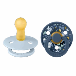 Bibs Suces Liberty Pqt 2 Camomile Lawn Baby Blue