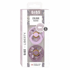 Bibs Suces Liberty Pqt 2 Camomile Lawn Violet Sky