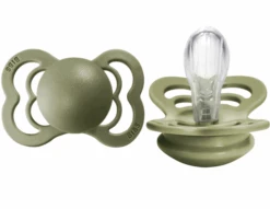 Bibs Suces Suprême Silicone Pqt 2 Olive -Bébé Idées Cadeaux Soldes Boutique bibs suces supreme silicone pqt 2 olive 2