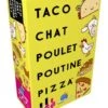 Blue Orange Taco, Chat, Poulet, Poutine, Pizza
