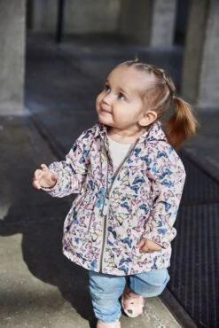 Color Kids Coupe Vent Imperméable Papillons Colorés -Bébé Idées Cadeaux Soldes Boutique color kids coupe vent impermeable papillons colore 4