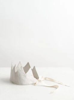 Confetti Mill Couronne En Lin Oatmeal -Bébé Idées Cadeaux Soldes Boutique confetti mill couronne en lin oatmeal 2