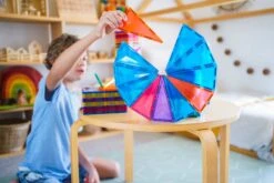 Connetix Ensemble Créatif Arc-en-ciel 100 Pièces -Bébé Idées Cadeaux Soldes Boutique connetix ensemble creatif arc en ciel 100 pieces 3