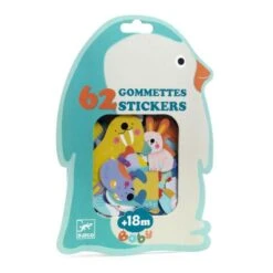 Djeco Autocollants - Animaux De La Banquise -Bébé Idées Cadeaux Soldes Boutique djeco autocollants animaux de la banquise 2