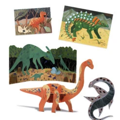 Djeco Coffret Multi-activités Le Monde Des Dinosaures