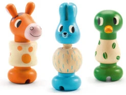Djeco Rondanimo - Animaux à Visser -Bébé Idées Cadeaux Soldes Boutique djeco rondanimo animaux a visser 2