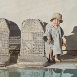 Elodie Poncho De Bain Mineral Green