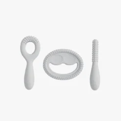 EZPZ Jouets De Développement Oral Et Dentition Pewter -Bébé Idées Cadeaux Soldes Boutique ezpz jouets de developpement oral et dentition pew 2