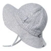 Jan & Jul ChapeauFloppy Grey Herringbone