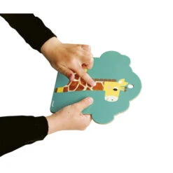 Janod Cartes Tactiles Savane -Bébé Idées Cadeaux Soldes Boutique janod cartes tactiles savane 3