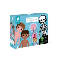 Janod Puzzle Corps Humain 4 En 1 -Bébé Idées Cadeaux Soldes Boutique janod puzzle corps humain 4 en 1 2