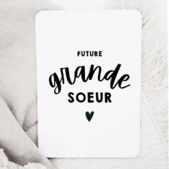 Le Petit Tableau Noir Future Grande Sœur