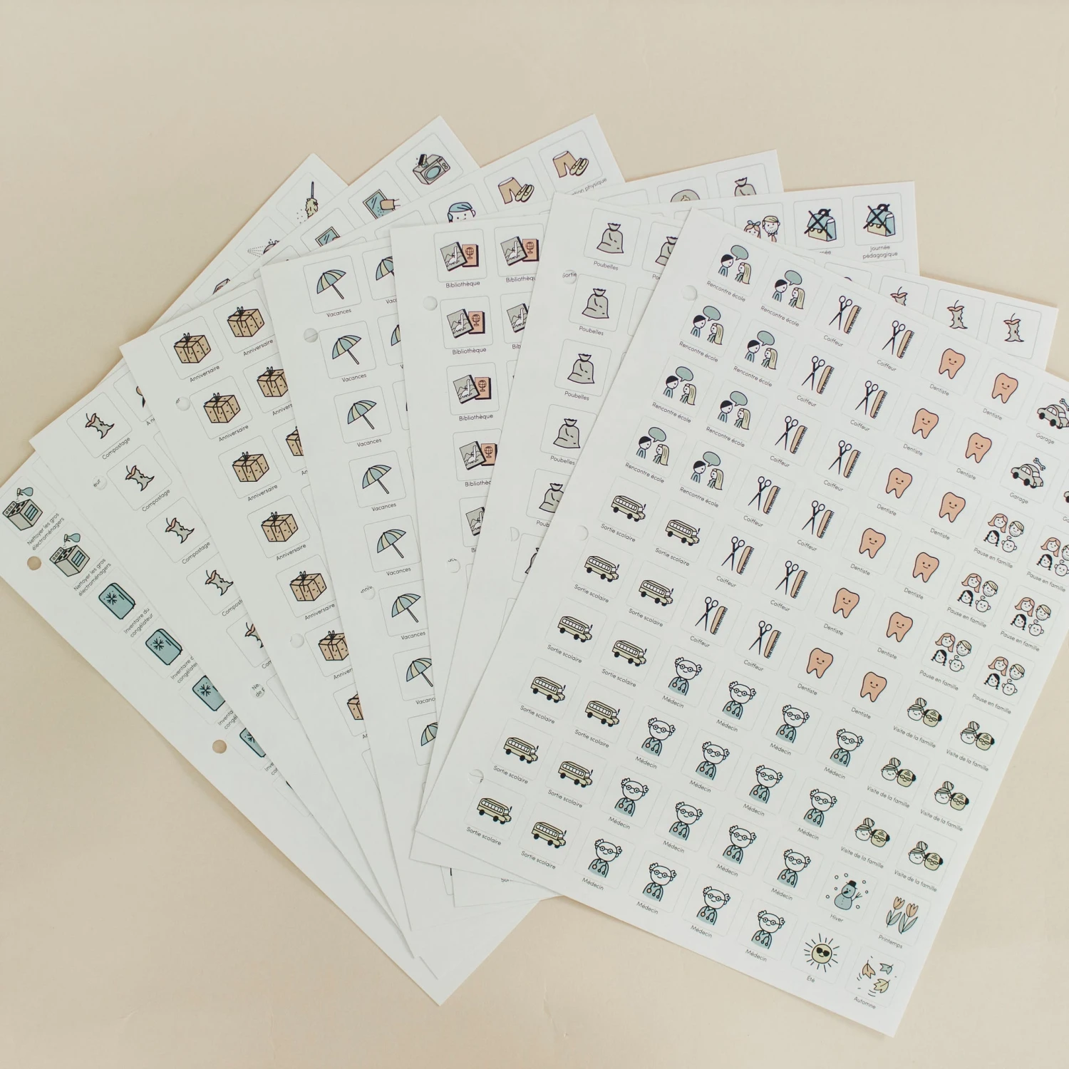 Les Belles Combines Les Autocollants J’organise Ma Vie De Famille 1 Les Belles Combines Les Autocollants J’organise Ma Vie De Famille