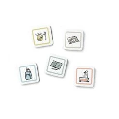 Les Belles Combines My Good Habits Magnets -My Evening Routine