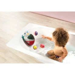 LILLIPUTIENS Panier De Bain Nicolas 6 LILLIPUTIENS Panier De Bain Nicolas -Bébé Idées Cadeaux Soldes Boutique lilliputiens panier de bain nicolas 2