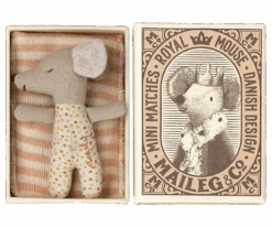 Maileg Souris Réveillée Endormie Rose -Bébé Idées Cadeaux Soldes Boutique maileg souris reveillee endormie rose 2