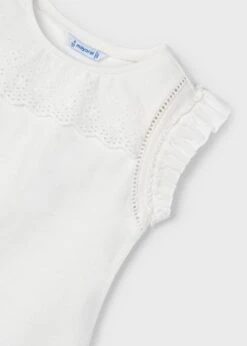 Mayoral Débardeur à Broderies Crudo -Bébé Idées Cadeaux Soldes Boutique mayoral debardeur a broderies crudo 2