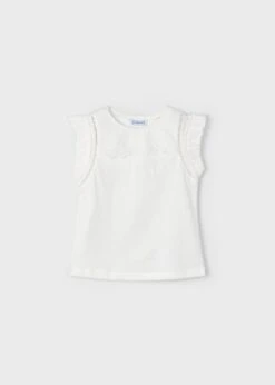 Mayoral Débardeur à Broderies Crudo