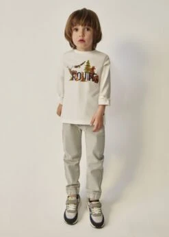 Mayoral Pantalon Skater Fit Cemento -Bébé Idées Cadeaux Soldes Boutique mayoral pantalon skater fit cemento 3