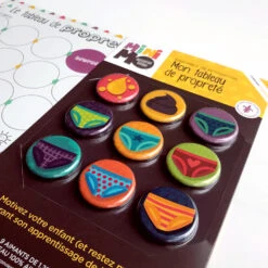 Minimo Motivation Mon Tableau De Propreté -Bébé Idées Cadeaux Soldes Boutique minimo motivation mon tableau de proprete 2