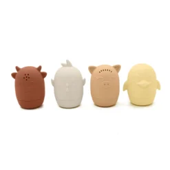 Noüka Jouets Pour Le Bain En Silicone Animaux De La Ferme -Bébé Idées Cadeaux Soldes Boutique noueka jouets pour le bain en silicone animaux de 2