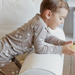 Petit Lem Pyjama Deux Pièces Citrouilles -Bébé Idées Cadeaux Soldes Boutique petit lem pyjama deux pieces citrouilles 2