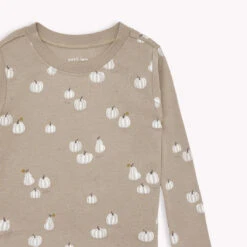 Petit Lem Pyjama Deux Pièces Citrouilles -Bébé Idées Cadeaux Soldes Boutique petit lem pyjama deux pieces citrouilles 4