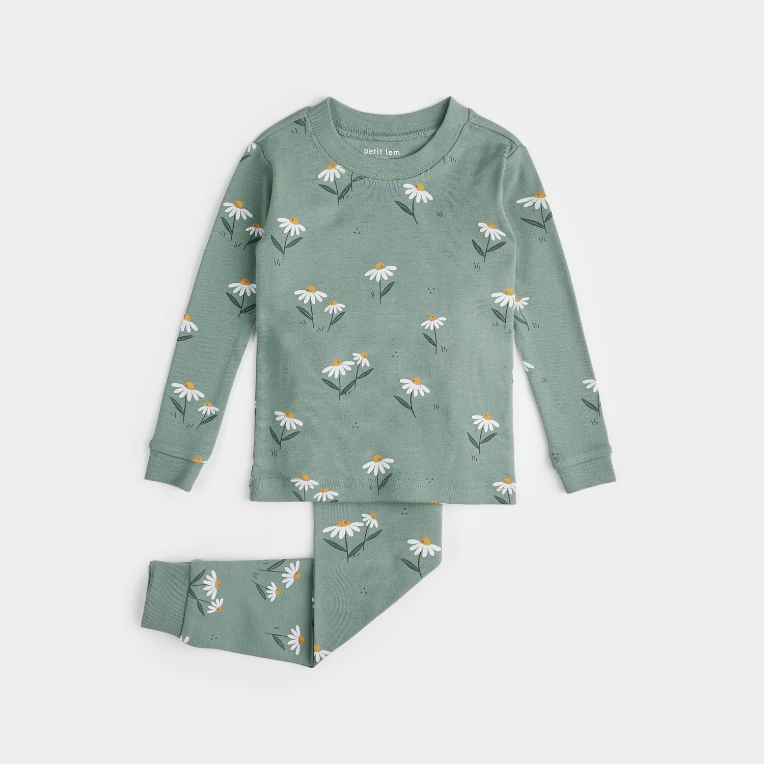 Petit Lem Pyjama Deux Pièces Marguerites 1 Petit Lem Pyjama Deux Pièces Marguerites