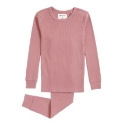 Petit Lem Pyjama En Tricot Côtelé Wild Rose