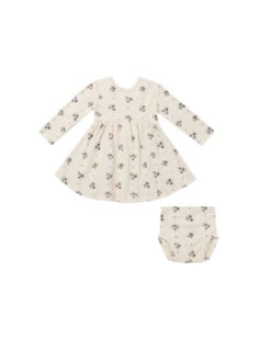 Quincy Mae Robe Rib Navy Daisies -Bébé Idées Cadeaux Soldes Boutique quincy mae robe rib navy daisies 3