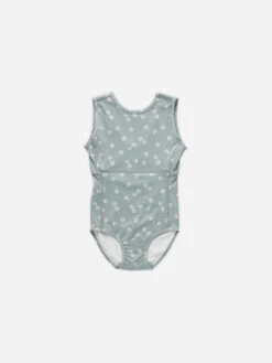 Rylee + Cru Léotard Blue Daisy -Bébé Idées Cadeaux Soldes Boutique rylee cru leotard blue daisy 3