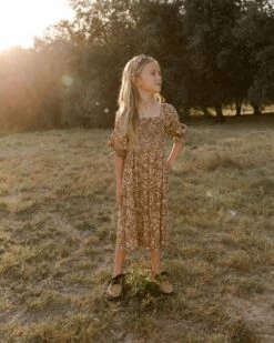 Rylee + Cru Robe Adelaine Harvest -Bébé Idées Cadeaux Soldes Boutique rylee cru robe adelaine harvest 4