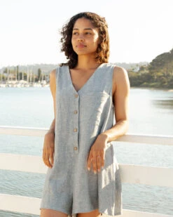 Rylee + Cru Romper Amari Femme -Bébé Idées Cadeaux Soldes Boutique rylee cru romper amari femme 2