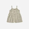 Rylee + Cru Romper Sage Gingham