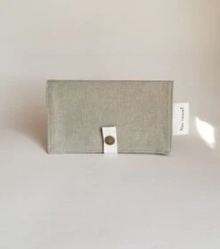 Sauge & Co Protège Carnet Kaki