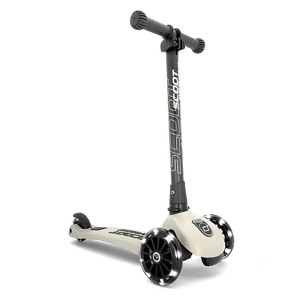 Scoot And Ride Trottinette Highwaykick 3 LED Ash 2 Scoot And Ride Trottinette Highwaykick 3 LED Ash – Image 2