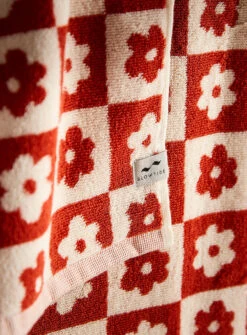 Slowtide Serviette De Bain - Gigi (Rouille) -Bébé Idées Cadeaux Soldes Boutique slowtide serviette de bain gigi rouille 2