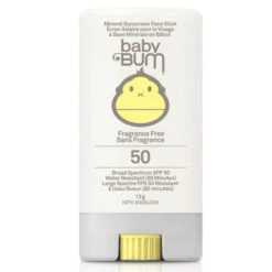 Sun Bum Écran Solaire Minéral SPF50 Pour Le Visage En BâtonBaby Bum